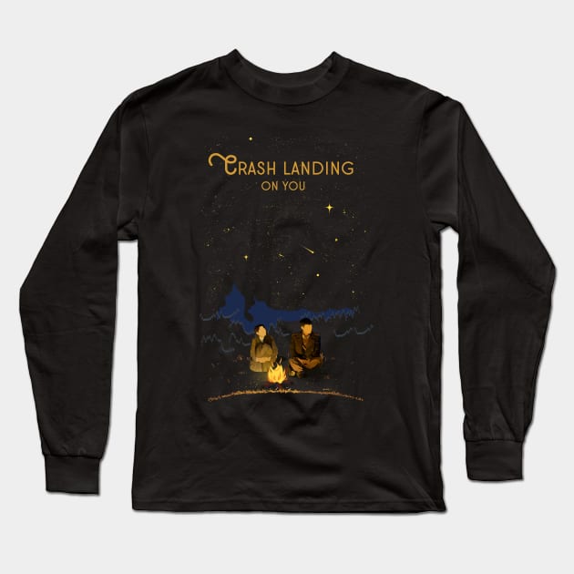 Crash Landing on You Long Sleeve T-Shirt by nelkrshop